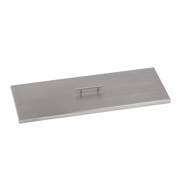 American Fire Products 33" Rectangular Stainless Steel Drop-In Pan Cover
