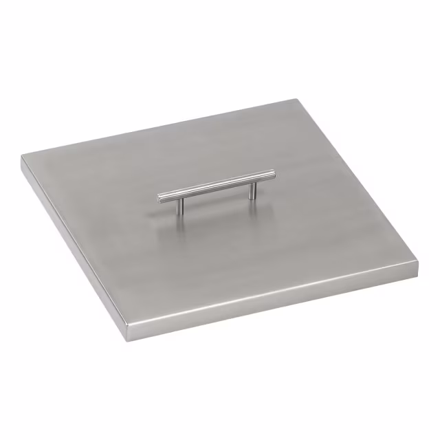 American Fire Products 15" Square Stainless Steel Drop-In Pan Cover