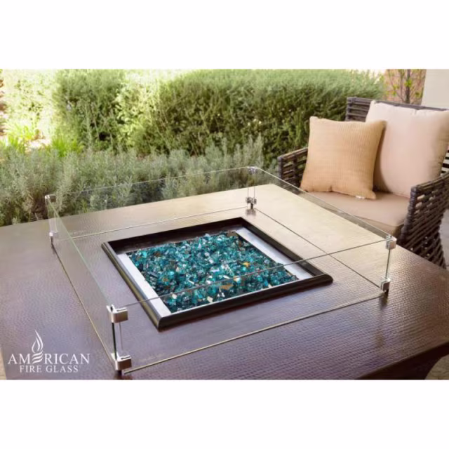 American Fire Products 29.5" Square Drop-In Pan Flame Guard
