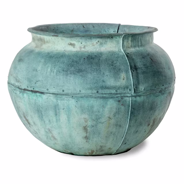 Capital Garden Bell Jar 33.5" Round Fiberglass Planter Pot