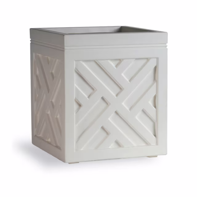 Capital Garden Chippendale 15" Square Fiberglass Box Planter