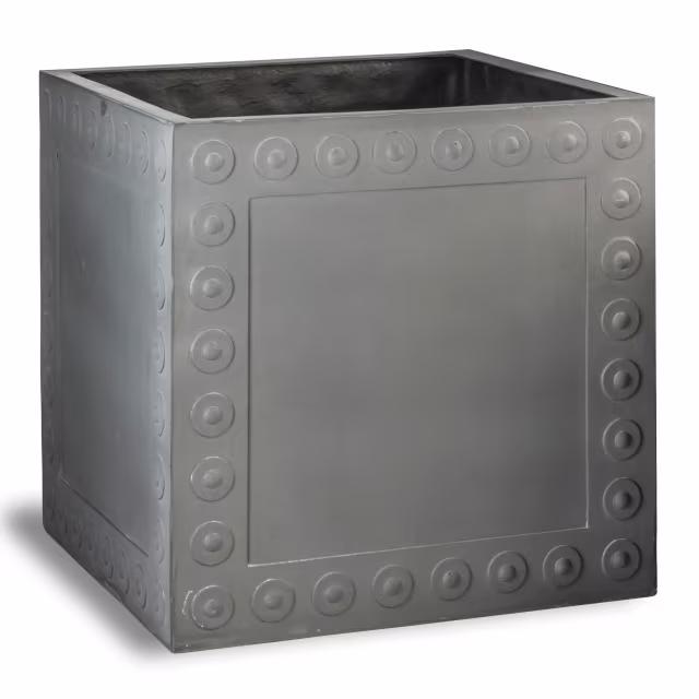 Capital Garden Cromwell 36" Square Fiberglass Box Planter