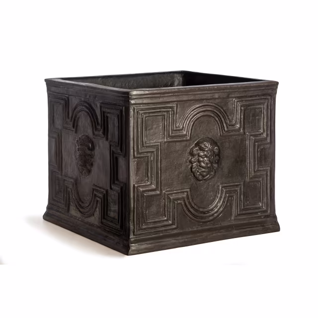 Capital Garden Elizabethan 15" Square Fiberglass Box Planter