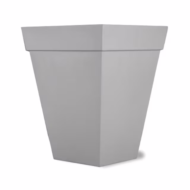 Capital Garden Geo Classic 20" Square Fiberglass Planter Pot