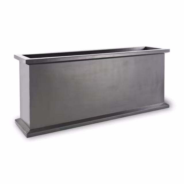 Capital Garden Grosvenor 12" x 47" Rectangular Fiberglass Trough Planter