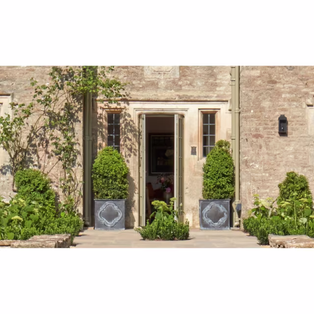 Capital Garden Hampton 24" Square Fiberglass Box Planter