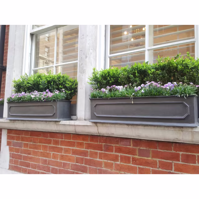 Capital Garden Stuart 9" x 36" Rectangular Fiberglass Window Planter