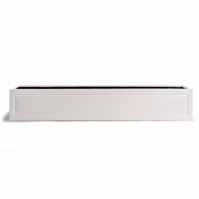 Capital Garden Sloane 8" x 48" Rectangular Fiberglass Window Planter