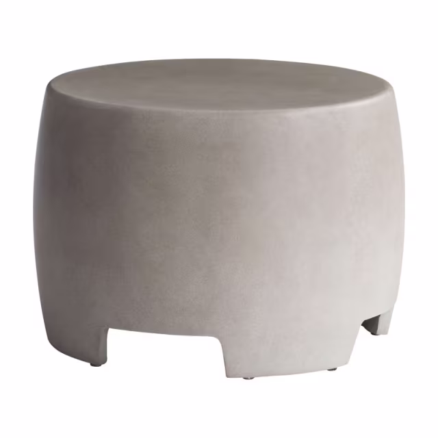 Bernhardt Exteriors Maroma 26" Concrete Round Cocktail Table