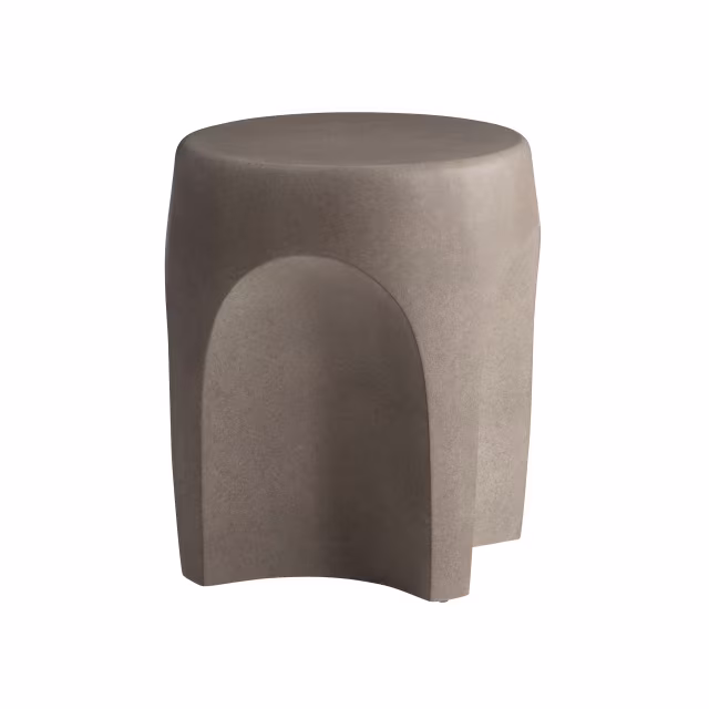 Bernhardt Exteriors Medano 20" Concrete Round Side Table