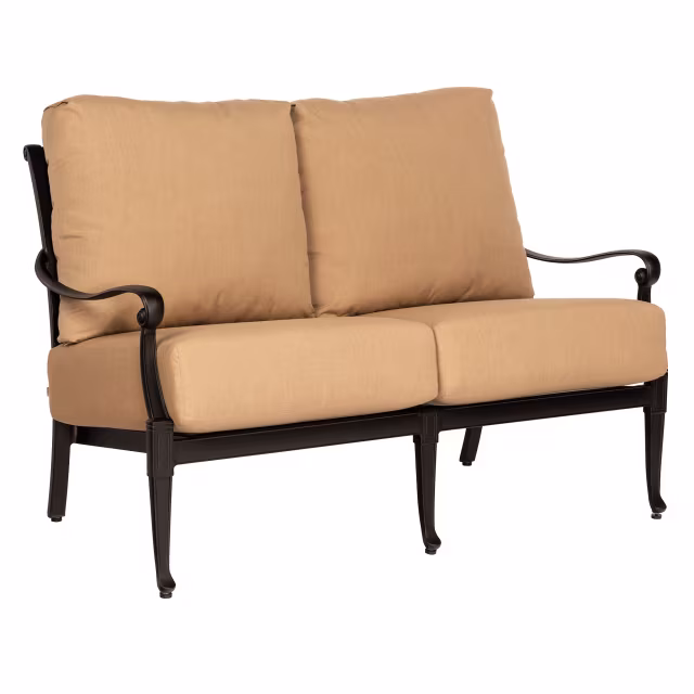 Woodard Wiltshire Aluminum Loveseat