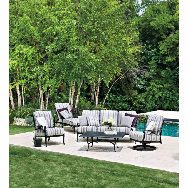 Woodard Wiltshire Aluminum Chaise Lounge Chair