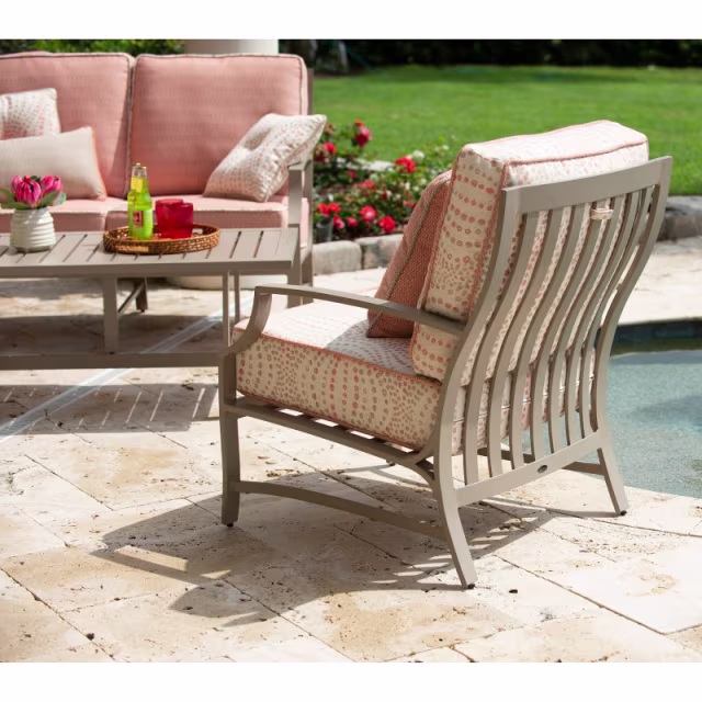 Woodard Seal Cove Aluminum Sofa