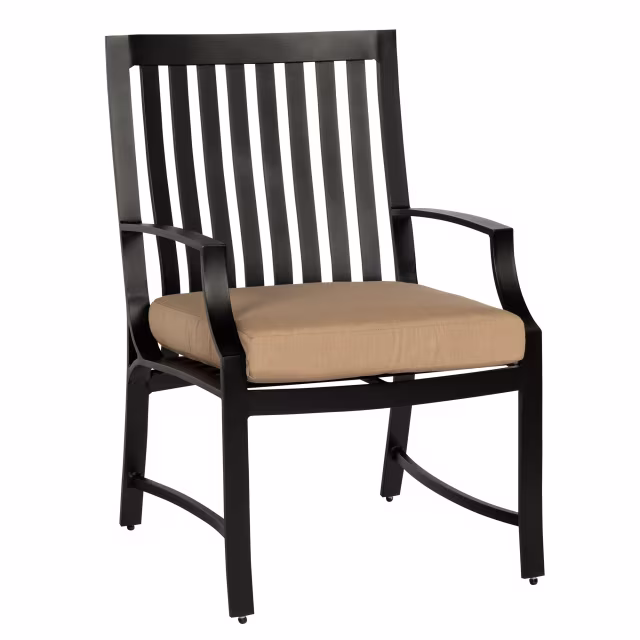 Woodard Seal Cove Aluminum Dining Armchair