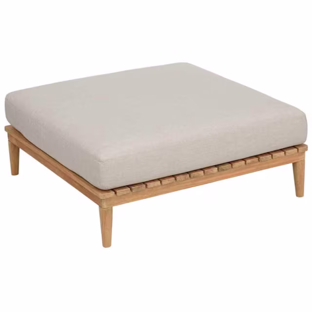 Kingsley Bate Lotus Ottoman Outdoor Sectional Unit Protective Cover
