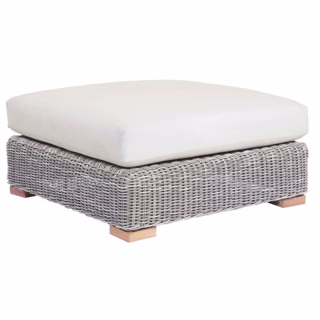 Kingsley Bate Tortola Ottoman Outdoor Sectional Unit Protective Cover