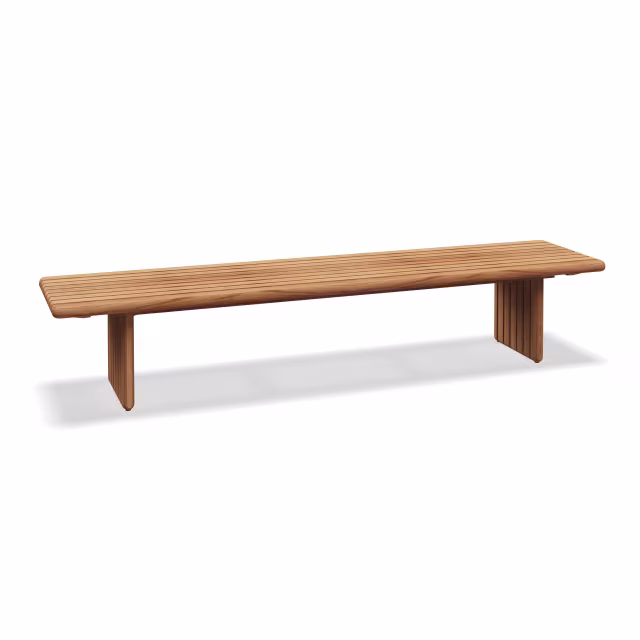 Gloster Deck 88" Teak Rectangular Sofa Table