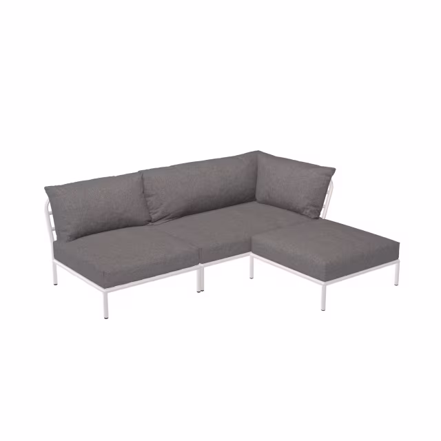 Houe Level2 3-Piece Outdoor Sectional Sofa - Configuration 6