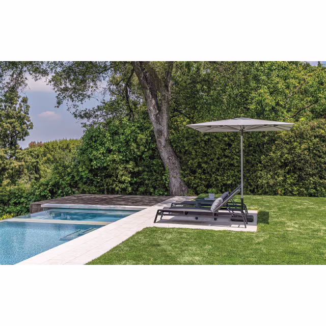 Shademaker Aquarius 7.5' Octagonal Aluminum Market Patio Umbrella