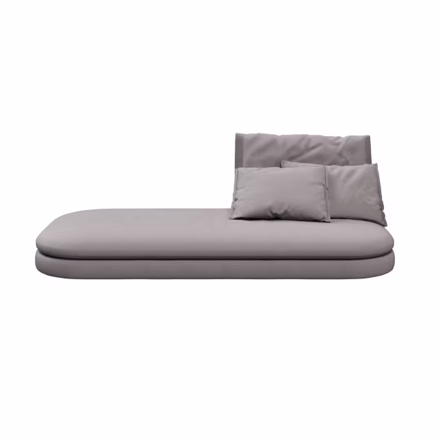 Gloster Mistral High/Low Back Chaise/Daybed Replacement Cushion Set