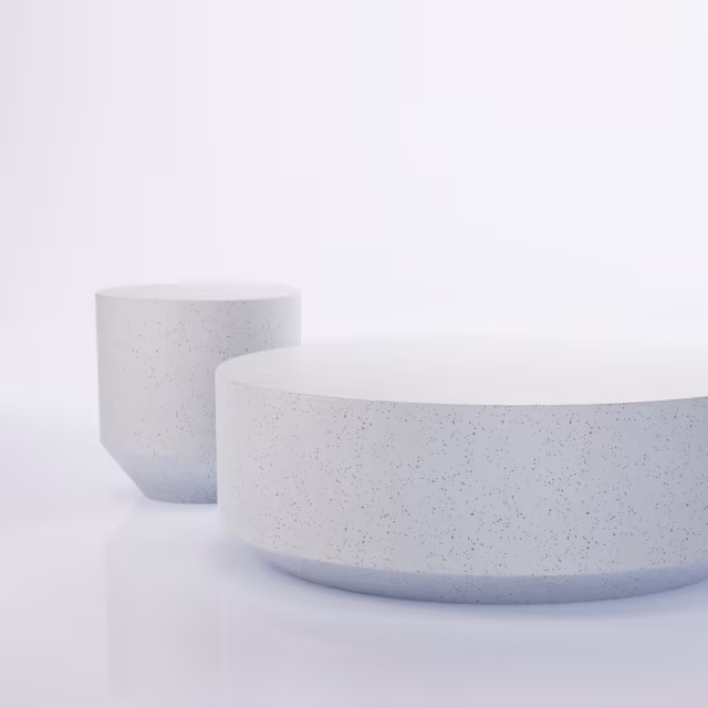 Zachary A. Design Humboldt 48" Round Low Table