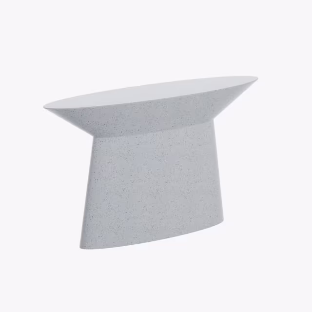 Zachary A. Design Kona 60" Oval Console Table