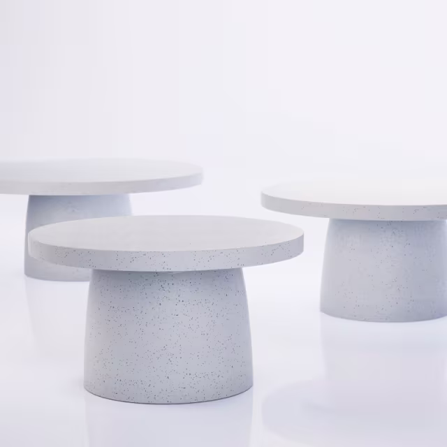 Zachary A. Design Hive 36" Round Low Table