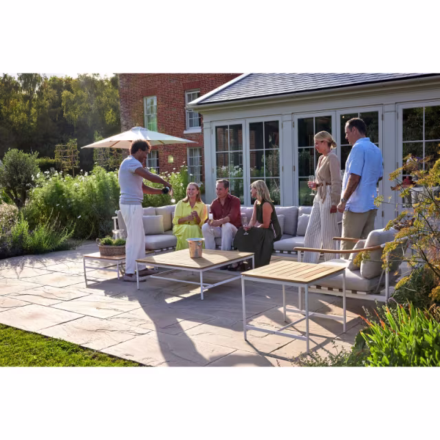 Barlow Tyrie Around Deep Seating Armless Sofa