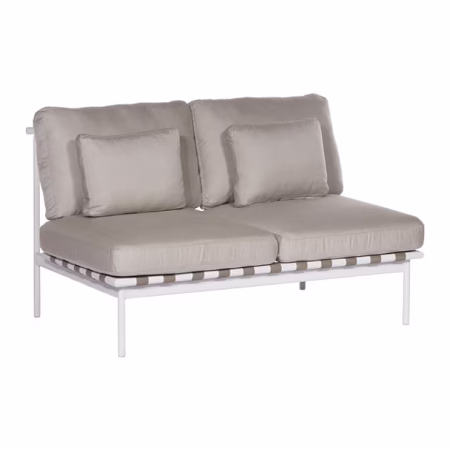 Barlow Tyrie Around Deep Seating Armless Loveseat