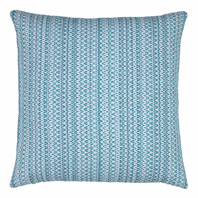 Elaine Smith 20" x 20" Kaleidoscope Lagoon Sunbrella Outdoor Pillow