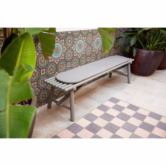Cane-line Sticks Aluminum Bench
