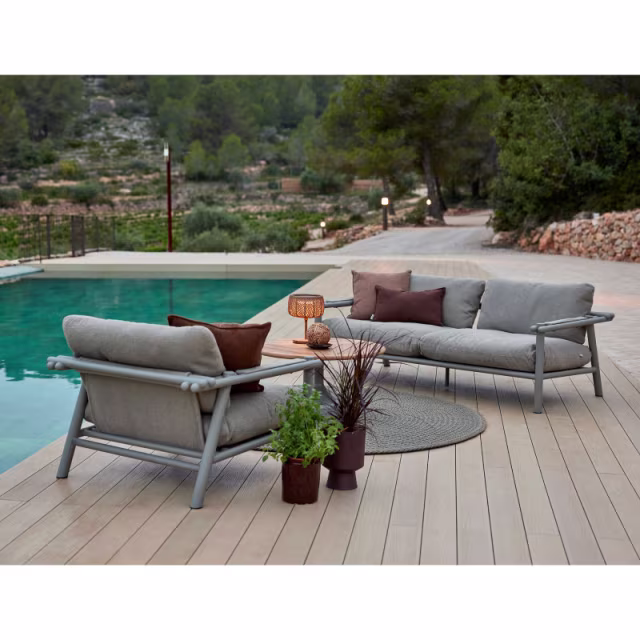 Cane-line Sticks Aluminum 2-Seater Sofa