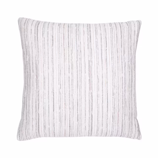 Elaine Smith 22" x 22" Luxe Stripe Pebble Sunbrella Outdoor Pillow