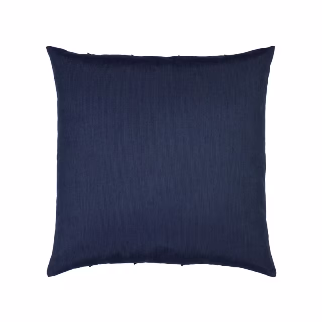 Elaine Smith 20" x 20" Quadrille Indigo Sunbrella Outdoor Pillow