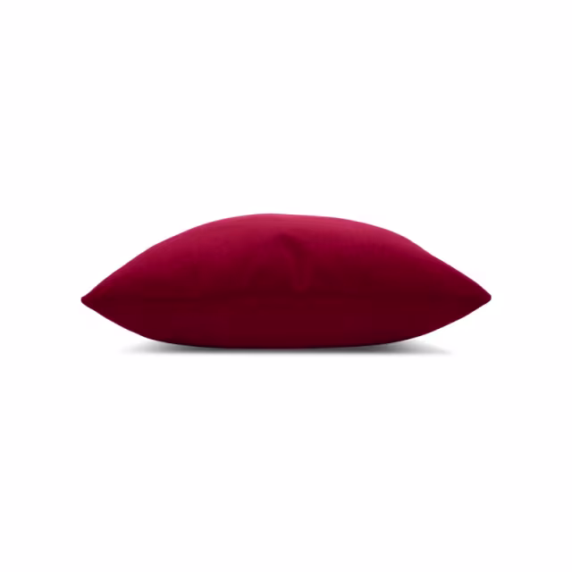 Elaine Smith 20" x 20" Lush Velvet Lipstick Sunbrella Outdoor Pillow