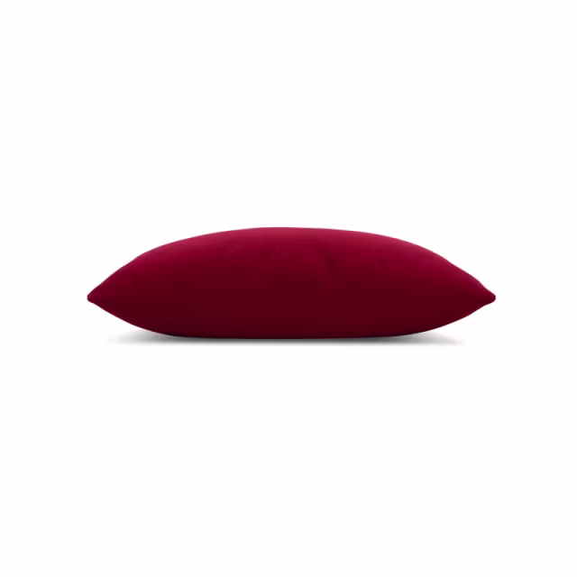 Elaine Smith 20" x 12" Lush Velvet Lipstick Sunbrella Outdoor Pillow