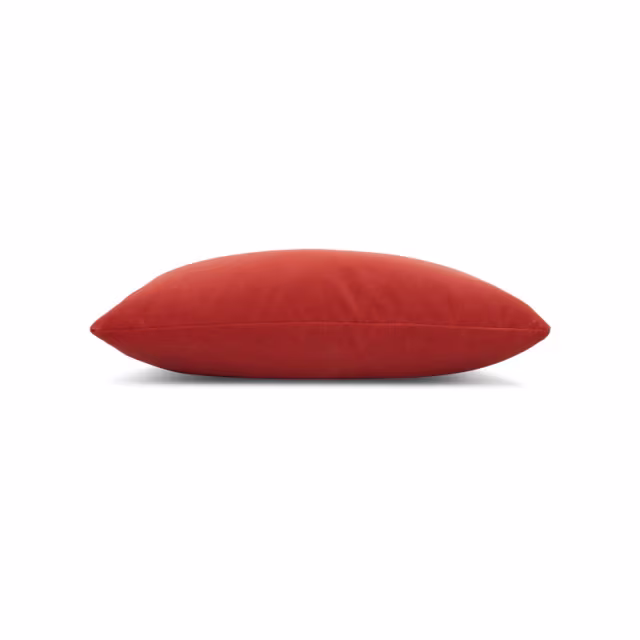 Elaine Smith 20" x 12" Lush Velvet Papaya Sunbrella Outdoor Pillow