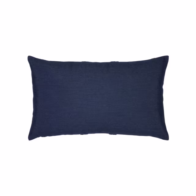 Elaine Smith 20" x 12" Intermix Indigo Sunbrella Outdoor Pillow