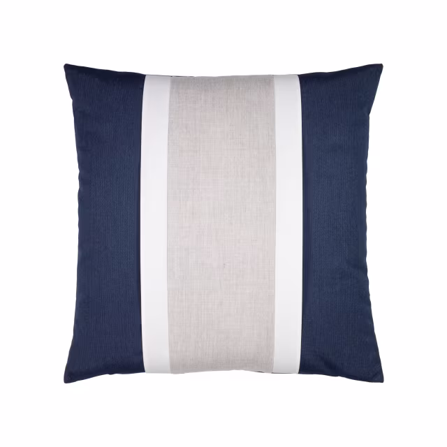 Elaine Smith 20" x 20" Nevis Indigo Sunbrella Outdoor Pillow
