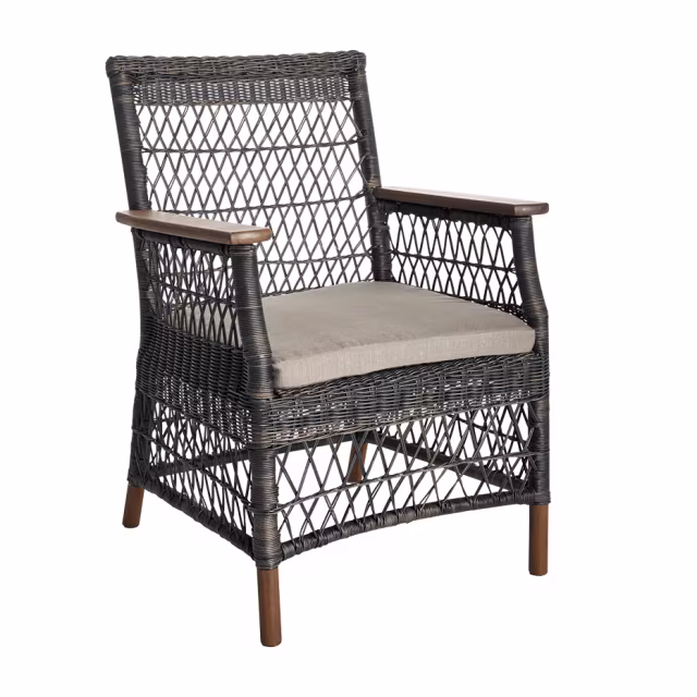 Jensen Outdoor Vintage Woven Dining Armchair