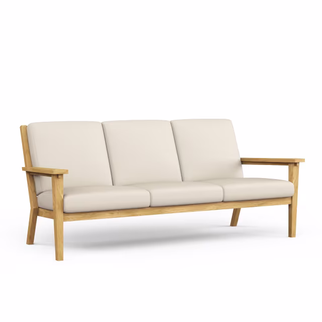 Jensen Outdoor Savannah Teak Sofa