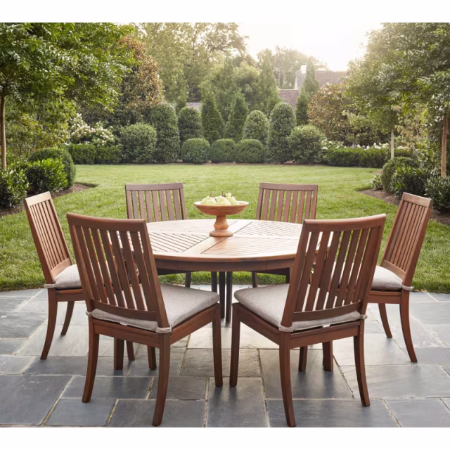 Jensen Outdoor Richmond Ipe Wood Dining Side Chair