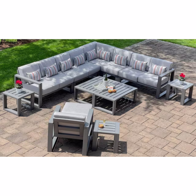 Seaside Casual MIA Recycled Polymer Right Arm Outdoor Sectional Unit