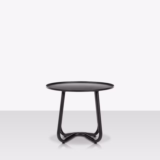 DecoScape Elephant 16" Aluminum Round End Table