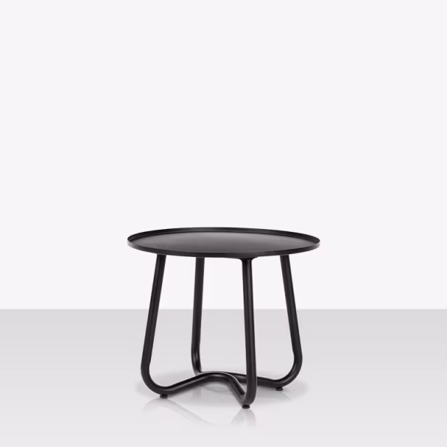DecoScape Elephant 16" Aluminum Round End Table
