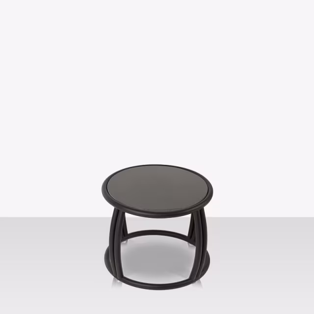 DecoScape Elephant 20" Aluminum Round Side Table