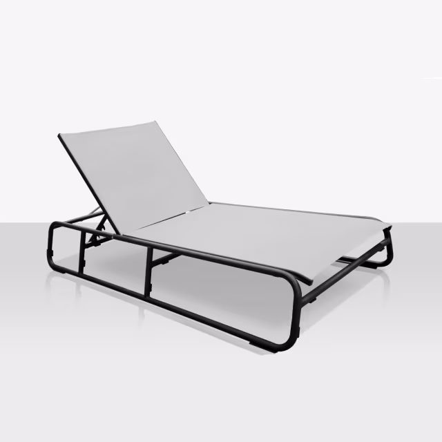 DecoScape Elephant Stacking Sling Armless Chaise Lounge