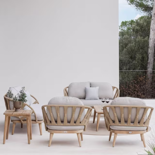 Skyline Design Krabi Teak Lounge Chair