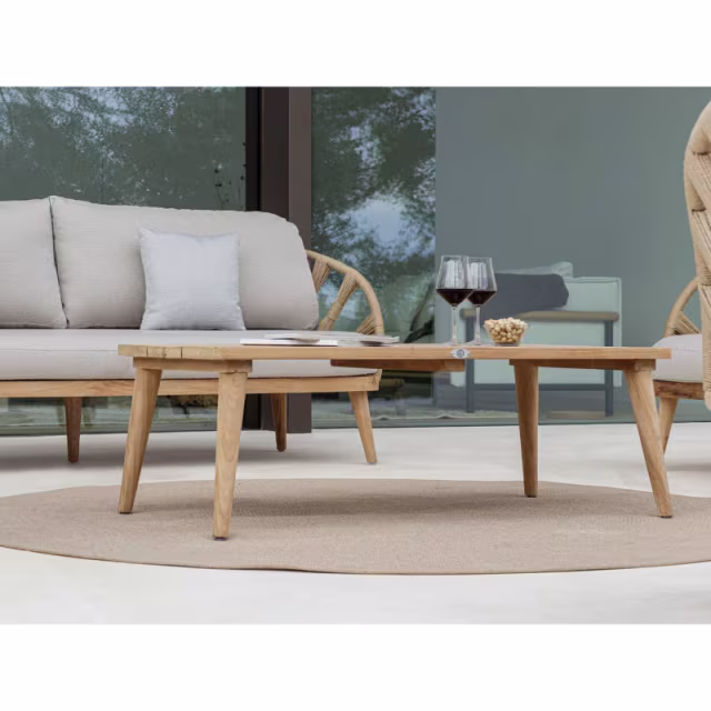 Skyline Design Krabi 47" Teak Rectangular Coffee Table