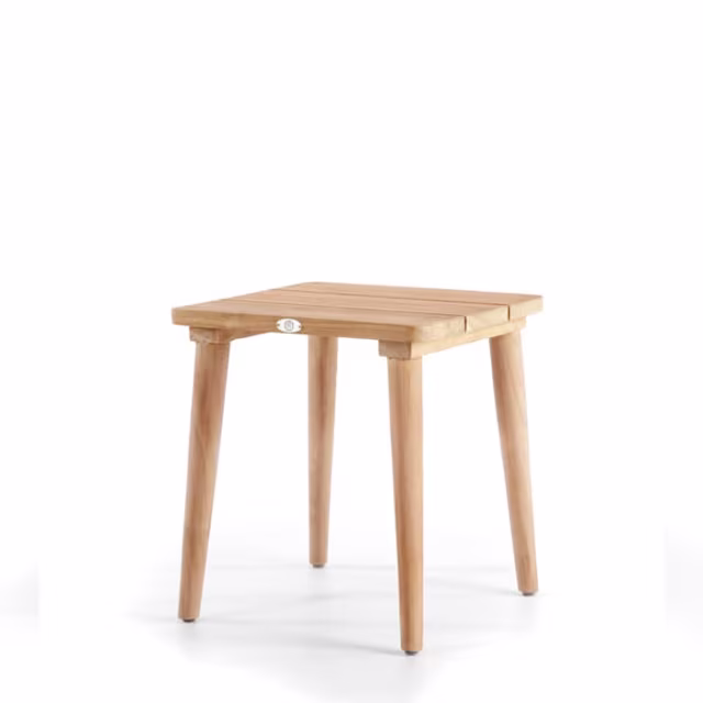 Skyline Design Krabi 20" Teak Square Side Table